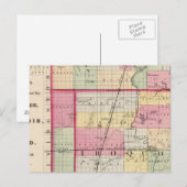 Carte Postale Comtés de Kankakee, Iroquois, Ford (Devant / Derrière)