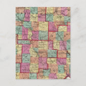 Carte Postale Comtés de l'Ohio (Devant)