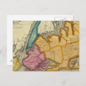 Carte Postale Comtés de New York, Queens, Kings, Richmond (Devant / Derrière)