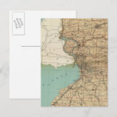 Carte Postale Comtés de Niagara et Erie (Devant / Derrière)