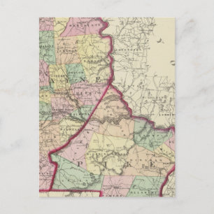 Carte Postale Comtés de Wayne, Pike