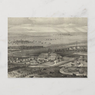 Carte Postale Comtés de Wiser Ranche, Lyonand Wabaunsee, Kansas