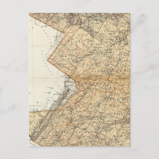 Carte Postale Comtés d'Ulster, Orange (Devant)