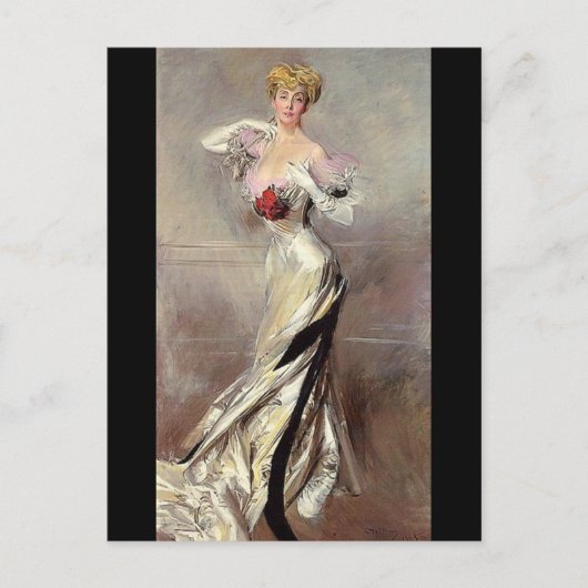 Carte Postale Comtesse Zichy - Boldini (Devant)