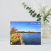 Carte Postale Comus Lake, Delavan, Wisconsin (Debout devant)