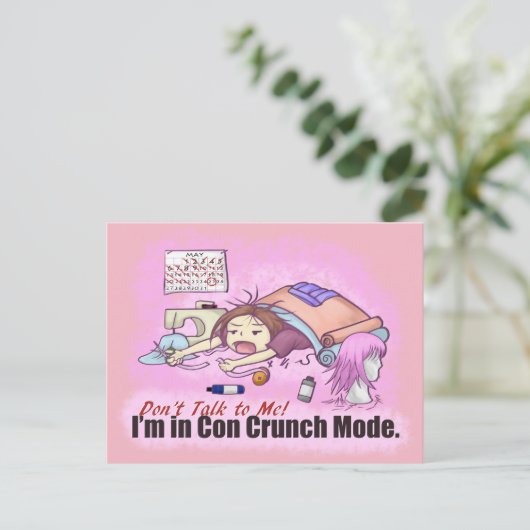 Carte Postale Con Crunch (Debout devant)