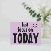 Carte Postale Concentrez-vous simplement sur AUJOURD'HUI Inspira (Debout devant)