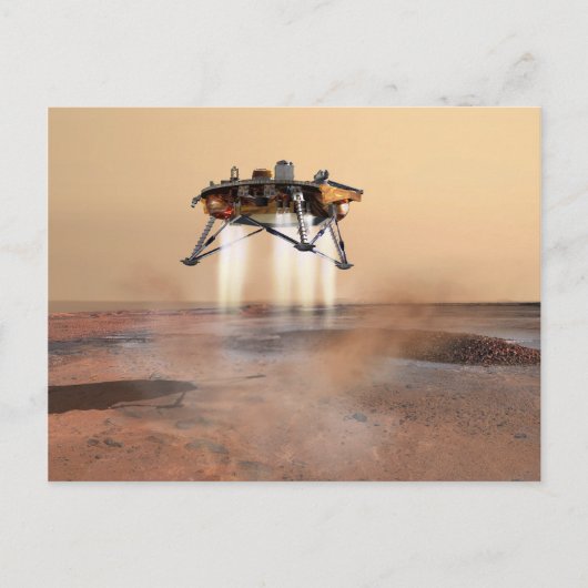 Carte Postale Concept Art du Phoenix Mars Lander (Devant)