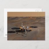 Carte Postale Concept Art of Phoenix Mars Lander (Devant / Derrière)