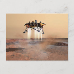 Carte Postale Concept Art of Phoenix Mars Lander