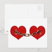 Carte Postale Concept d'amour indestructible (Devant / Derrière)
