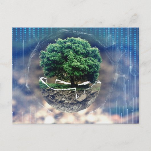 Carte Postale Concept Tree (Devant)