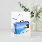 Carte Postale Concept vacances d'été (Debout devant)