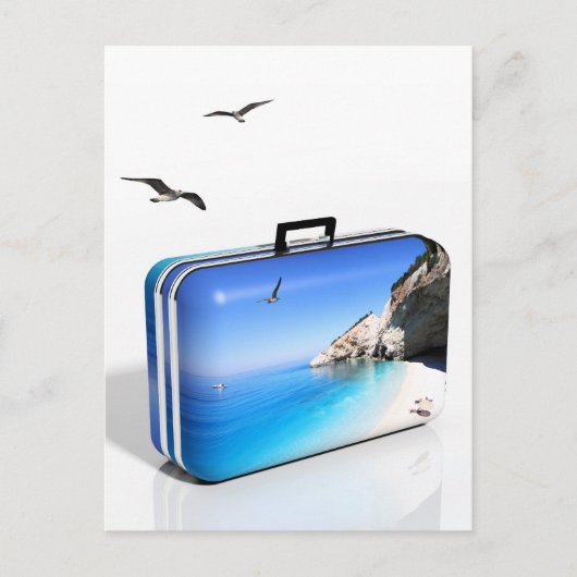 Carte Postale Concept vacances d'été (Devant)