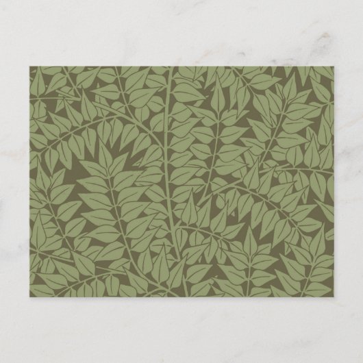 Carte Postale Conception classique Art Nouveau de branche de Wil (Devant)