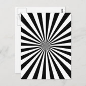 Carte Postale Conception classique des roues de tournage optique (Devant / Derrière)