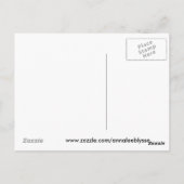 Carte Postale Conception cochée en noir et blanc (Dos)