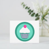 Carte Postale Conception Cupcake (Debout devant)