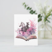 Carte Postale Conception d'amant de livre de fantasy (Debout devant)