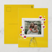 Carte Postale Conception d'amour (Devant / Derrière)