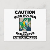 Carte Postale Conception d'animaux exotiques mignons d'oiseaux C (Devant)