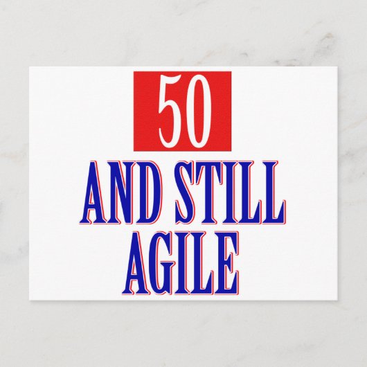 Carte Postale Conception d'anniversaire de 50 ans (Devant)