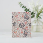 Carte Postale Conception d'art botanique de William Morris Graft (Debout devant)
