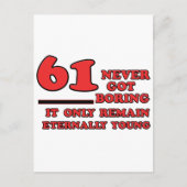 Carte Postale Conception de 61 ans (Devant)