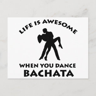 Carte Postale conception de bachata