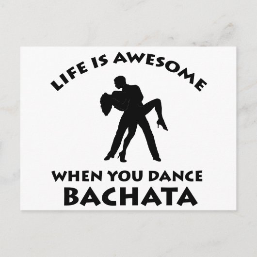 Carte Postale conception de bachata (Devant)
