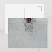 Carte Postale Conception de basketball (Devant / Derrière)