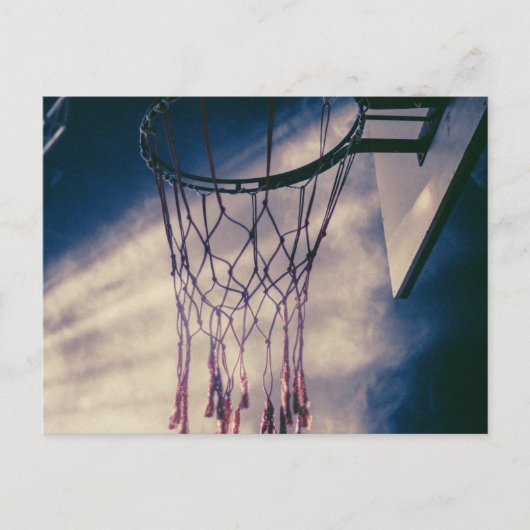 Carte Postale Conception de basketball cool (Devant)