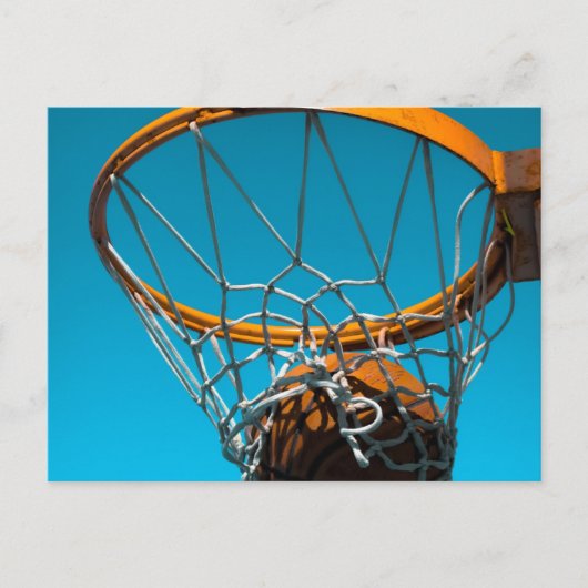Carte Postale Conception de basketball géniale (Devant)