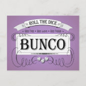 Carte Postale Conception de Bunco vintage (Devant)