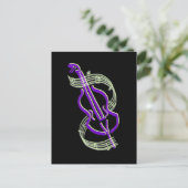 Carte Postale Conception de cello (Debout devant)