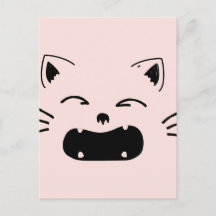 Conception de chat mignon | Illustration féline ad