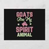 Carte Postale Conception de chèvre (Devant)