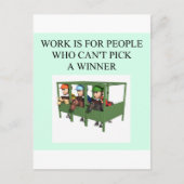 Carte Postale conception de course à cheval élevé complet (Devant)