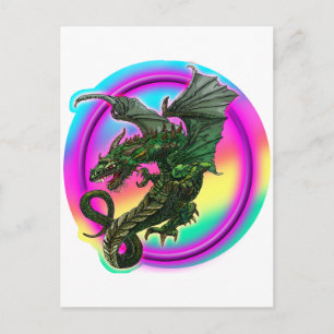Carte Postale Conception de dragon