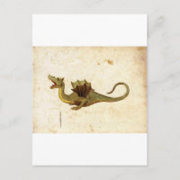 Conception de dragon médiéval vintage