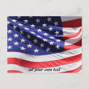 Carte Postale Conception de drapeau