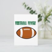Carte Postale Conception de football vert (Debout devant)