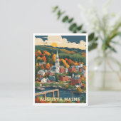 Carte Postale Conception de graphisme à Augusta ME (Debout devant)