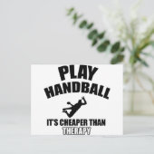 Carte Postale Conception de handball (Debout devant)