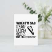 Carte Postale Conception de Harpe cool (Debout devant)