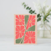 Carte Postale Conception de Jardin vintage (Debout devant)