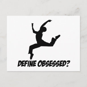 Carte Postale conception de la danse