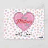 Carte Postale Conception de la fête des mères (Dos)