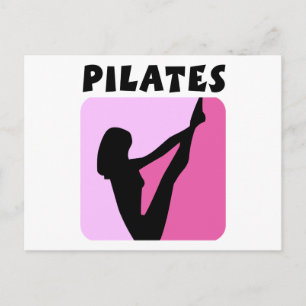Carte Postale Conception de la figure Pilates !