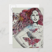 Carte Postale Conception de la nature 4 (Devant / Derrière)